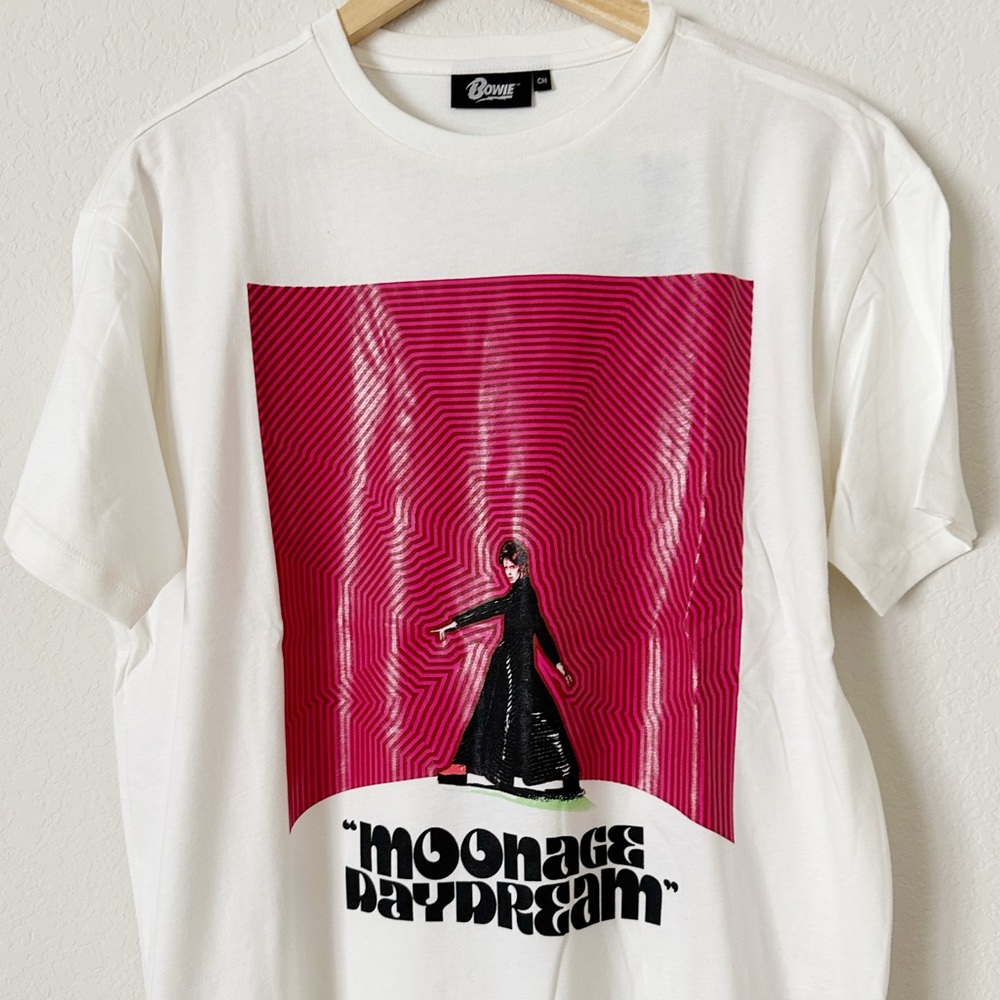 NEW David Bowie Moonlight Daydream Graphic T-Shirt - Picture 4 of 7